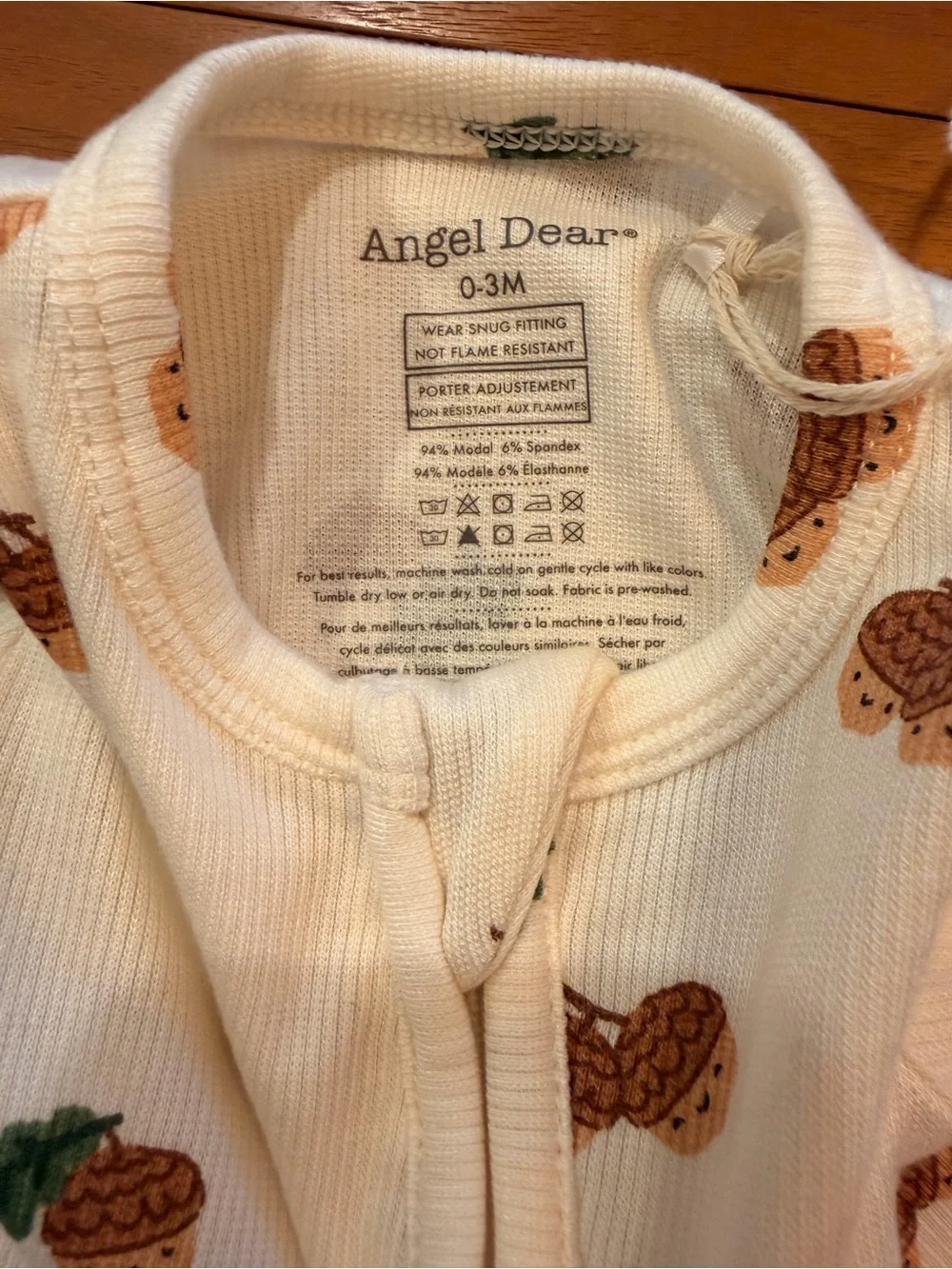 NWT Angel dear footie sleeper